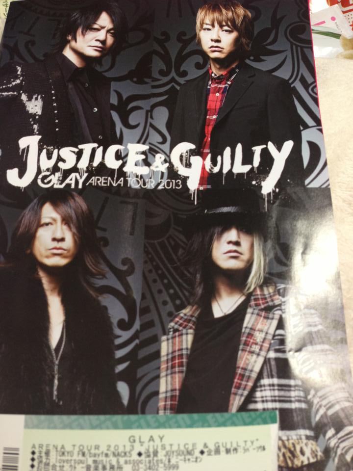 GLAY アリーナツアー2013 JUSTICE＆GUILTY